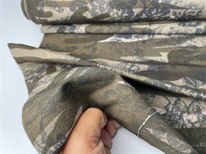 Buksestof - med fint army camouflage mønster